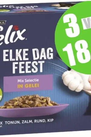 Dagaanbieding Felix PCH Elke Dag Feest Mix 12x85 gr